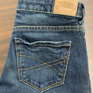 Aeropostale dark wash jeans Ashley ultra skinny